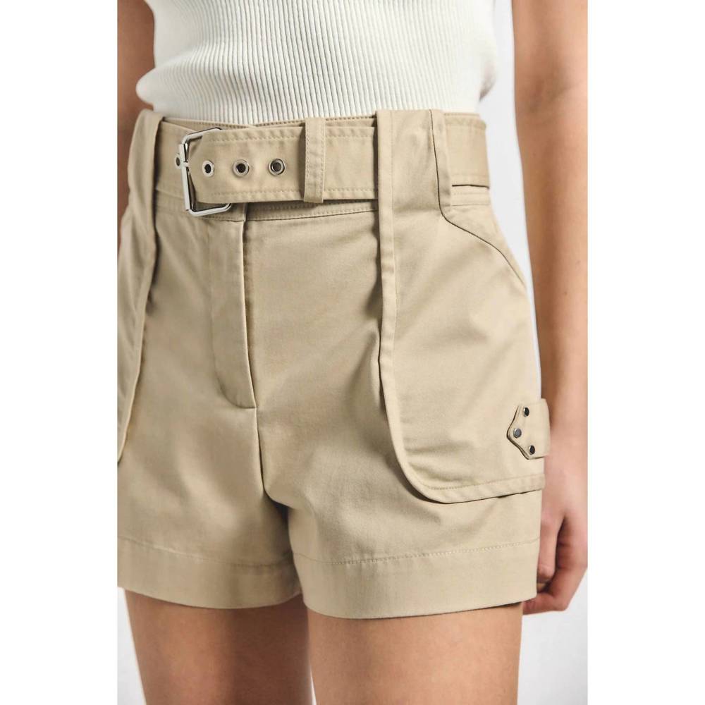 NEW DEREK LAM 10 CROSBY monterey utility short in safari